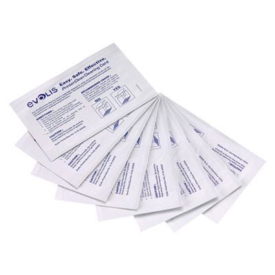Evolis Alcohol Cleaning Cards - Qty. 50