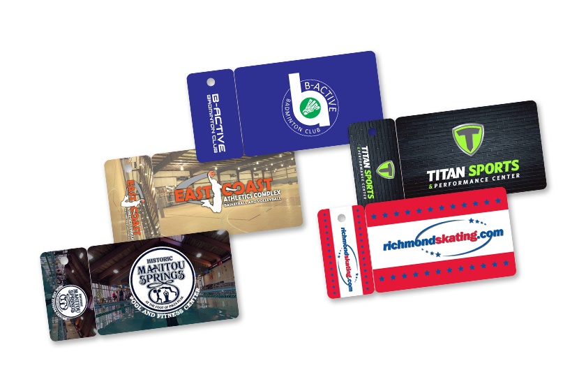 Custom Plastic Membership Cards for EZ Facility | EZFacility Store