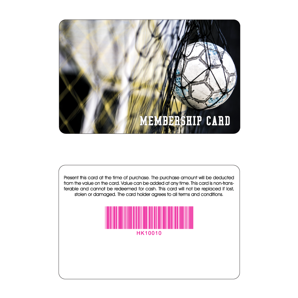 Soccer Membership Card - Ball
