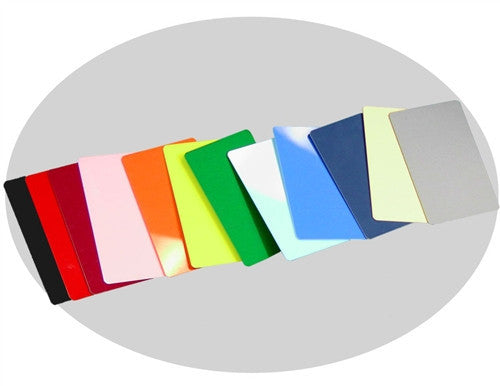 Colored Plastic Cards